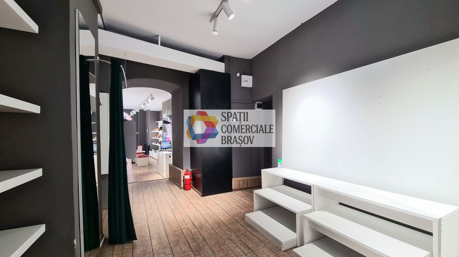 Spatiu comercial de închiriat Brasov - 100 mp # spatii-comerciale-brasov.ro - Poză 1