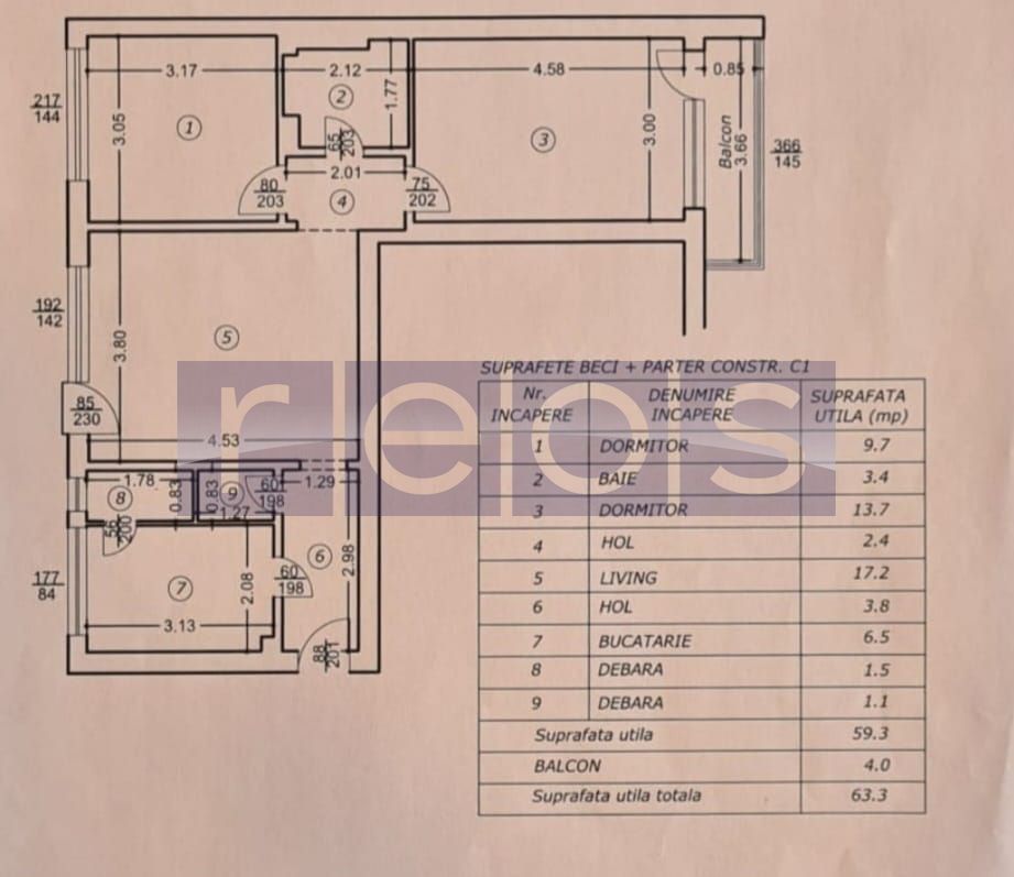 Apartament 3 camere Dorobanti Capitale Iancu de Hunedoara - Poză 20
