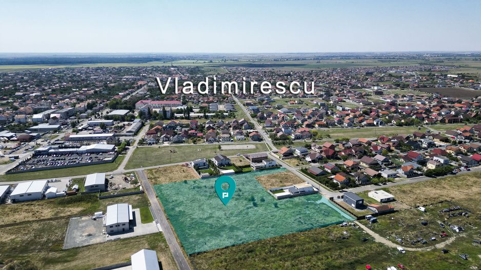 Teren intravilan pt. investiție în Vladimirescu - Poză 1