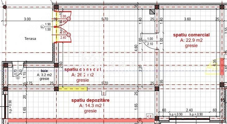 Spațiu comercial de închiriat | Mediaș, Vitrometan | 70 mp - Poză 10