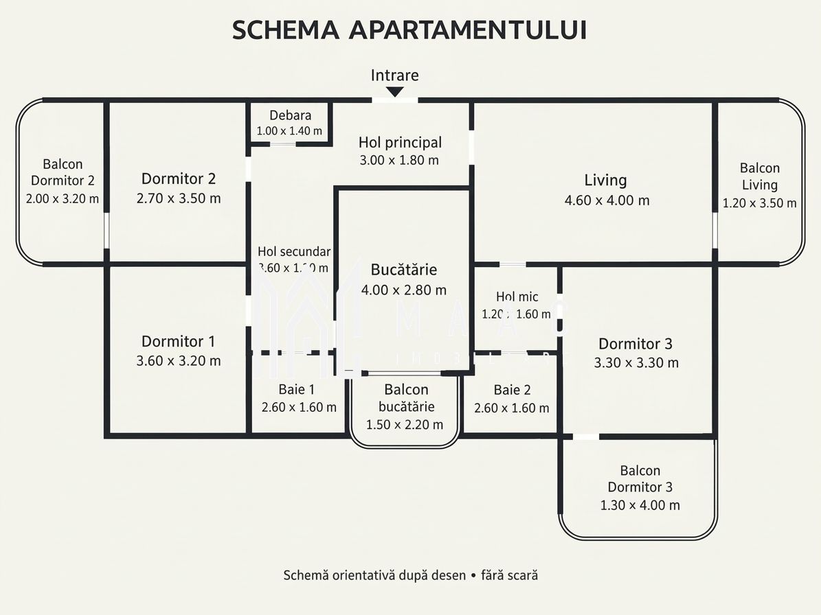Apartament 4 camere de vânzare | Sibiu, Turnișor | 83 mp - Poză 1