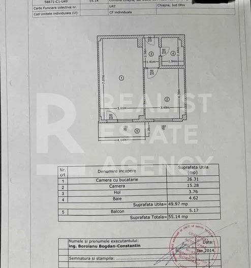 Vânzare, apartament, 2 camere, în zona Militari Residence - Poză 5