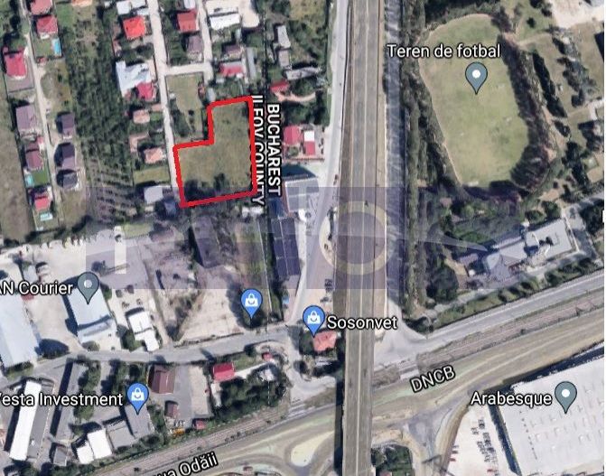 Teren intravilan Otopeni 4000 mp deschide 53 mp - Poză 3