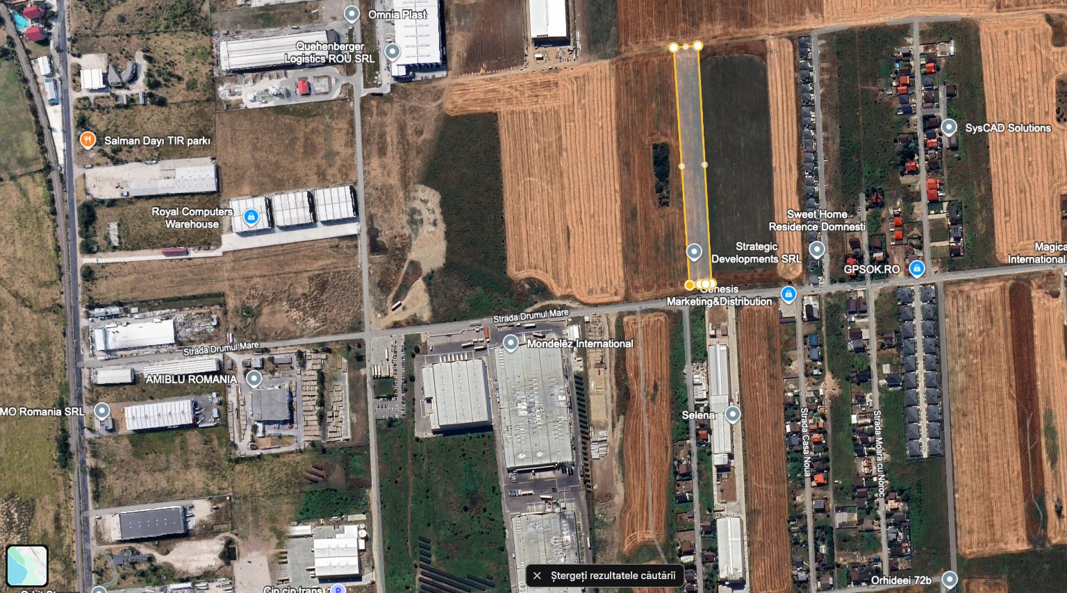 Teren 10.555mp Clinceni /Str.Drumul Mare -850 m până la Sos de Centură - Poză 2