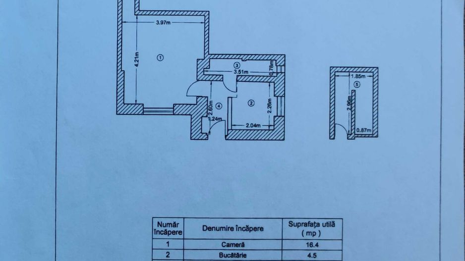 De vanzare Garsoniera Cismigiu sector 1 - Poză 7