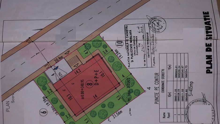 9 camere, 5 bai, spatiu hobby, gradina, garaj,locatie buna - Schiță 13