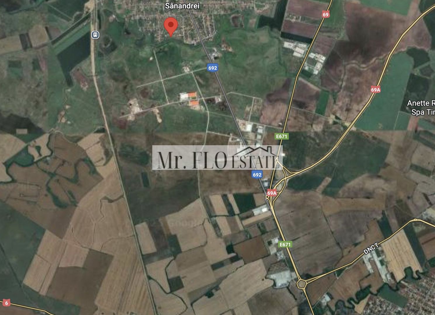 Teren de construcții la intrare în Sânandrei, județul Timiș – 650 mp - Poză 2