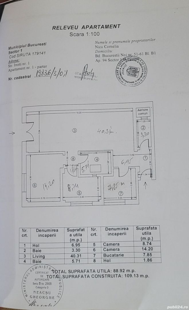 3 CAMERE Poligrafiei Jiului bloc 2006 - Poză 10
