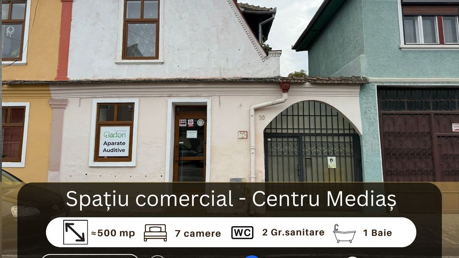 Centru medical, spatiu comercial de vanzare, Medias - Poză 1