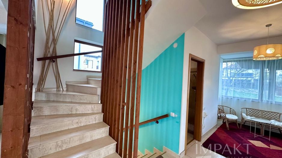 Vilă modernă 230 mp, teren generos 1000 mp, garaj, Iris - Poză 4