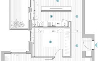 VANZARE APARTAMENT 3 CAMERE | STRAULESTI | 81MP | TERASA | COMPLEX NOU - Poză 19