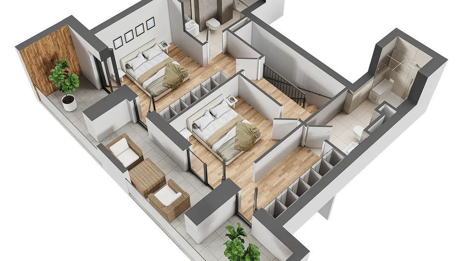 DUPLEX 4 CAMERE | 13 SEPTEMBRIE | PROIECT NOU - Poză 10