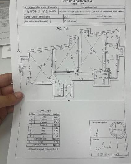 Apartament 3 camere, 127 mp utili, bloc 2012 – Sector 5 - Poză 9