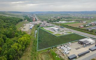 Teren intravilan 9.410 mp – Jucu de Mijloc – Front la DN1 - Poză 1