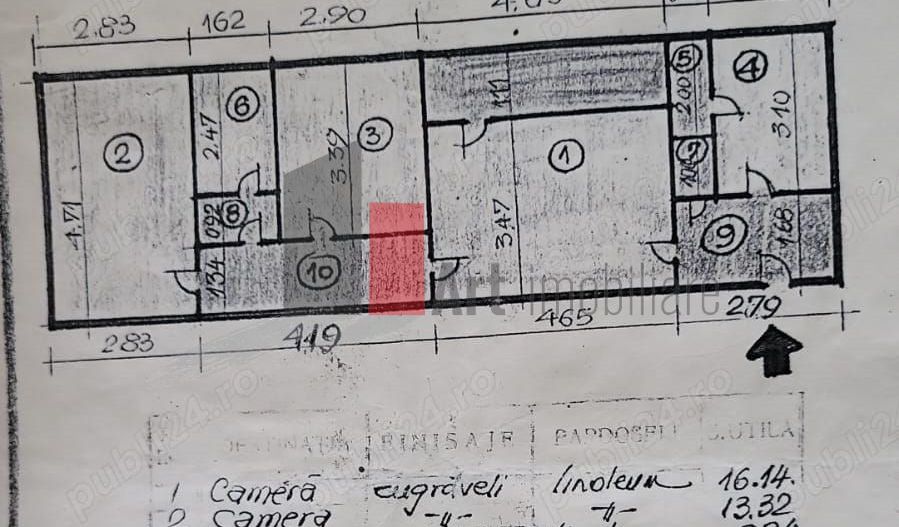 Vânzare apartament 3 camere Brâncoveanu-Covasna - Poză 1