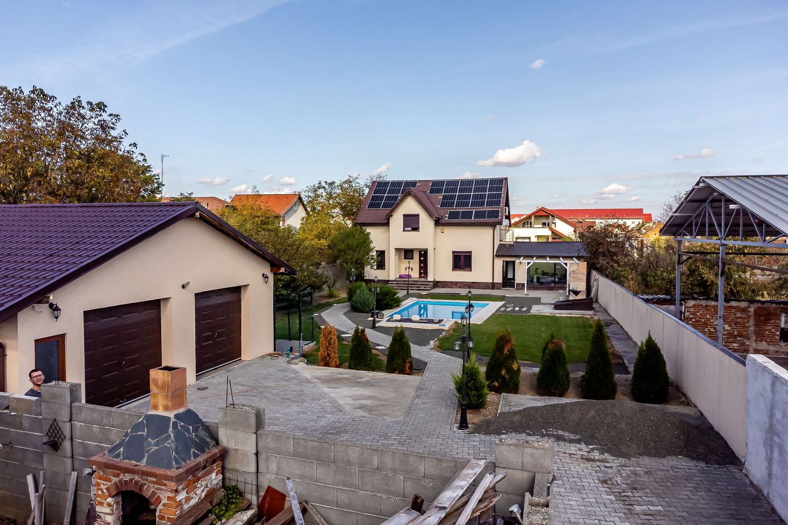 Vilă nouă independentă energetic și 1117 mp teren - Poză 12