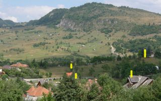 Teren intravilan 3214 mp  în Rucăr cu deschidere 56 m în DN73 - Poză 5