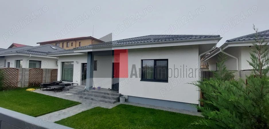 Vanzare casa individuală Domnești, 4 camere, toate utilitățile, teren 400 mp - Poză 1