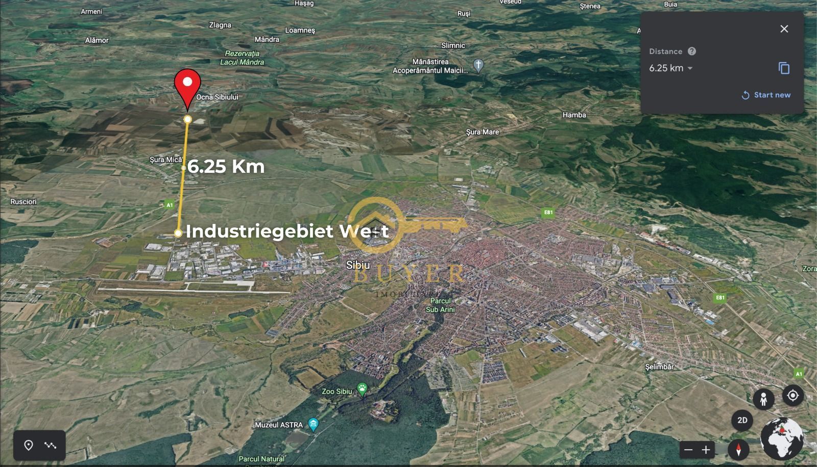 Teren intravilan cu PUZ aprobat pt hale industriale- Zona Sura Mica - Poză 9
