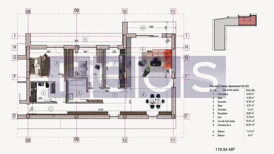 VANZARE 2 CAMERE | DECOMANDAT | ZONA NICOLAE GRIGORESCU - Poză 2