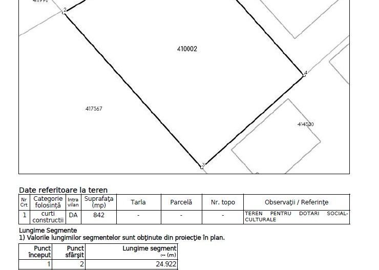 Calea Urseni | Teren 842 mp | P+2E+M | Comision 0% - Poză 3