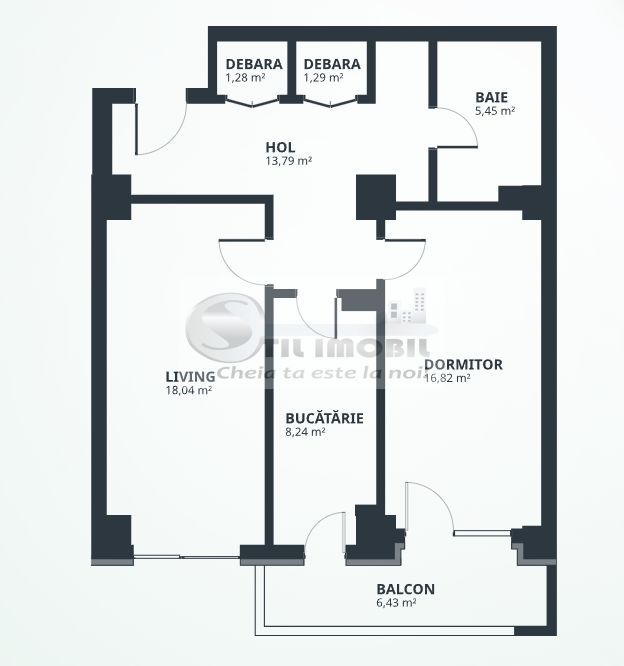 Apartament Nou 2 Camere – 71.5 mp – Etaj 6 – Tătărași - 0% Comision - Poză 5
