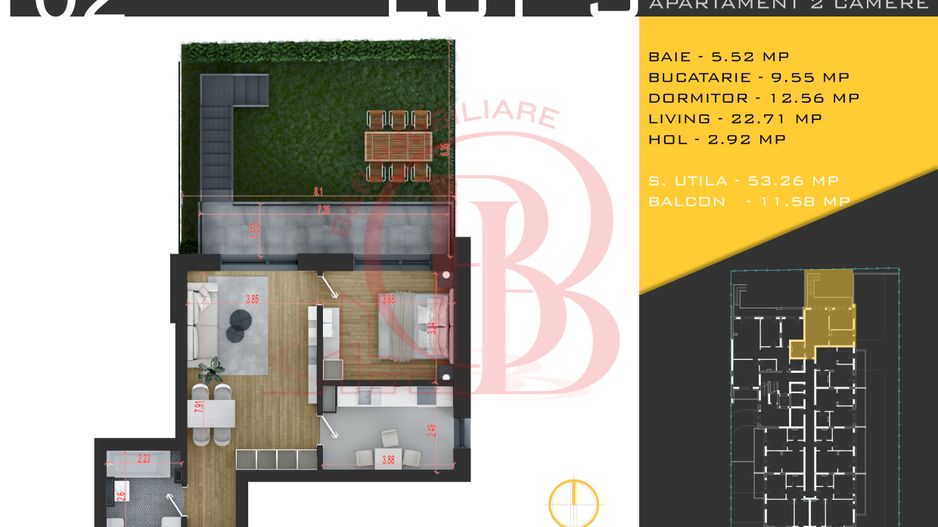 2 camere cu gradina Titan Pallady  Metrou Nicolae Teclu - Schiță 11