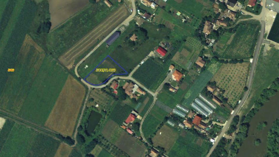 Teren pentru casa cu CU, intravilan, Jucu de Mijloc - Poză 1