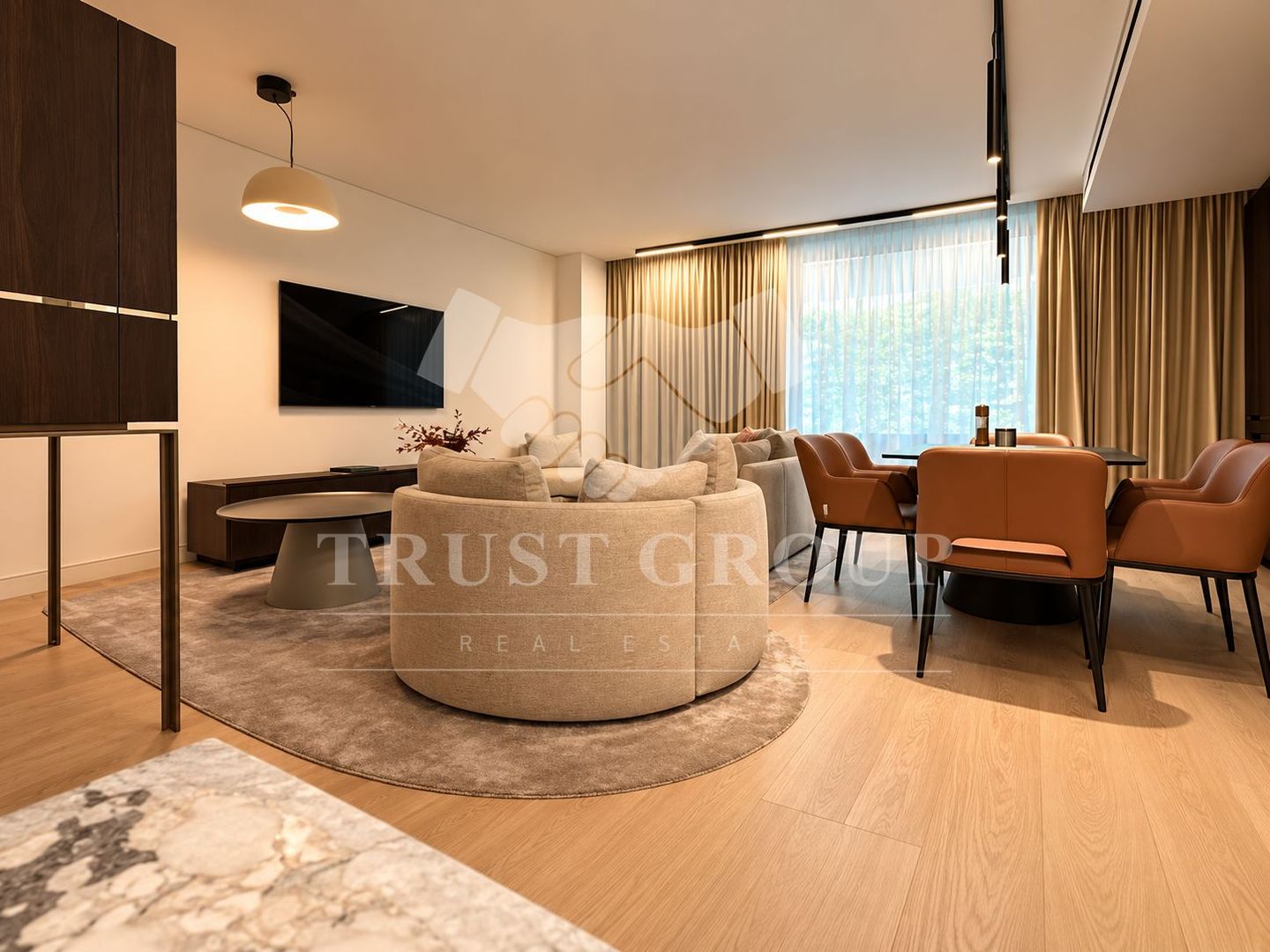 Apartament 4 camere Capitale | Parter cu Gradina de  74mp | 2 Parcari & Boxa - Poză 4