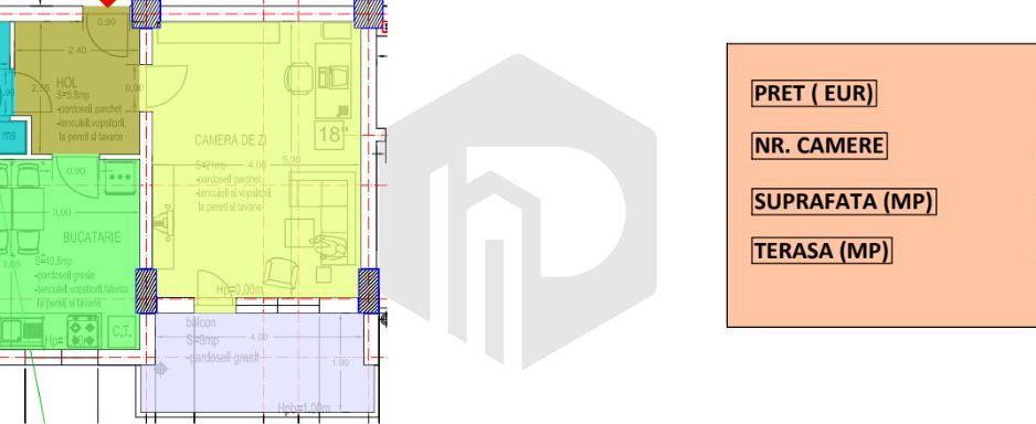 Aleea Streiu | Garsoniera +Terasa | Rahovei | Constructie noua - Poză 5