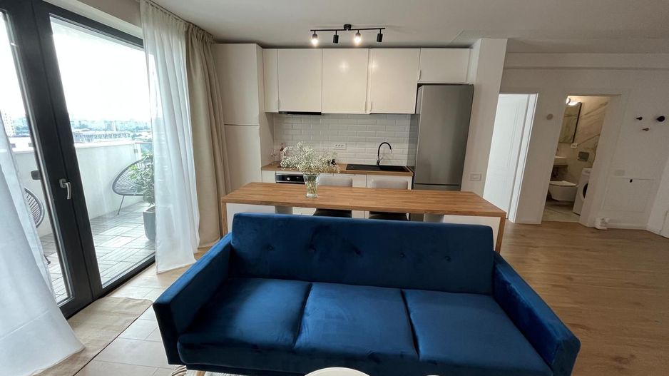Apartament mobilat 2 camere superb cu terasa | Core Timpuri Noi - Poză 8