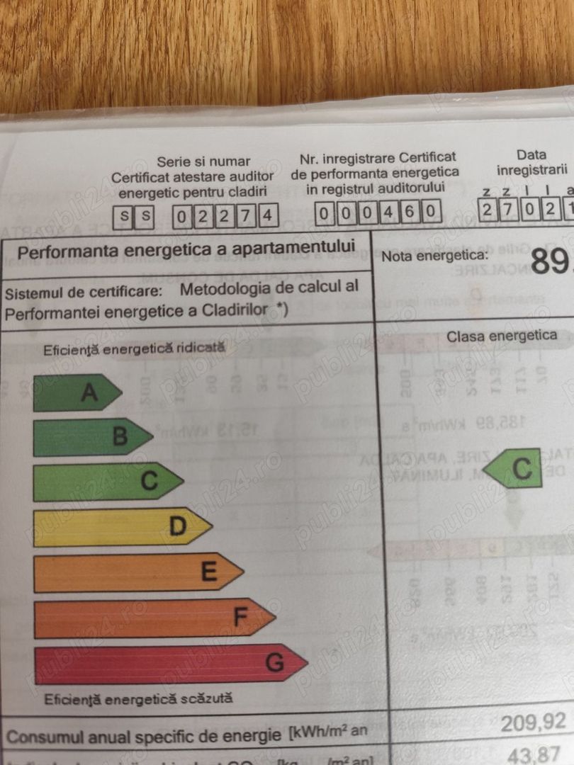 Ag BRASADAS vinde apt 3 cam etaj 4/4 Micro 16. - Poză 1