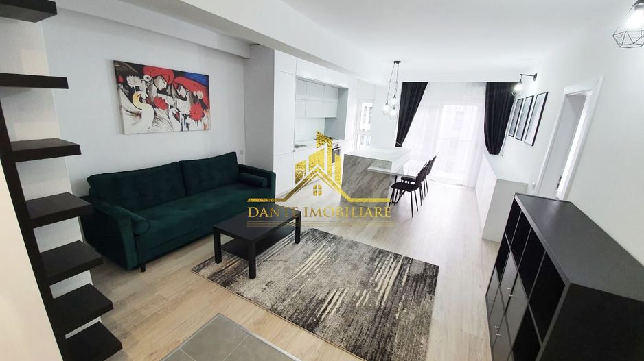 2 camere, mobilat modern, bloc nou, balcon, parcare, zona Marasti - Poză 8