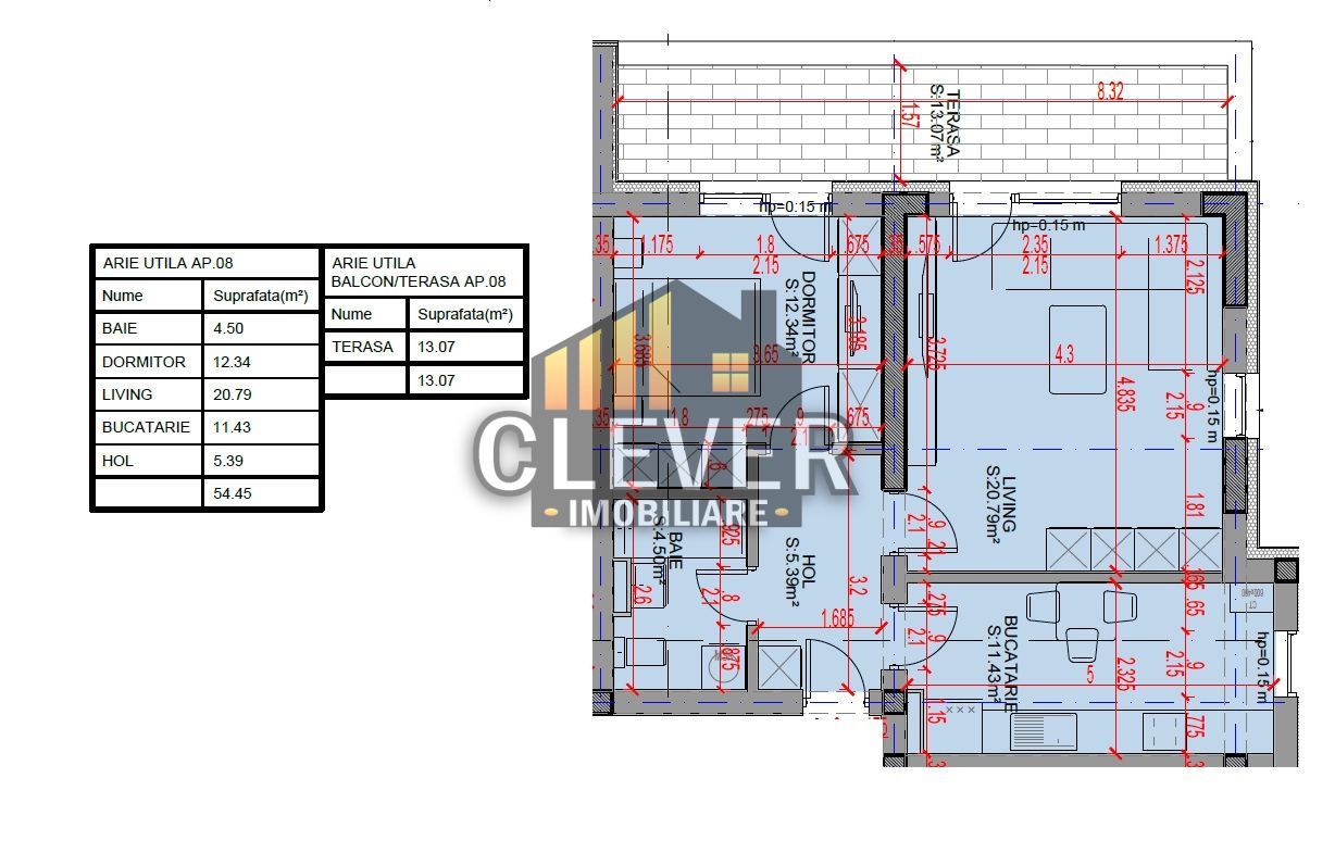 Ap 2 camere decomandat Pallady, Oferta Promotionala, Comision 0% - Schiță 8