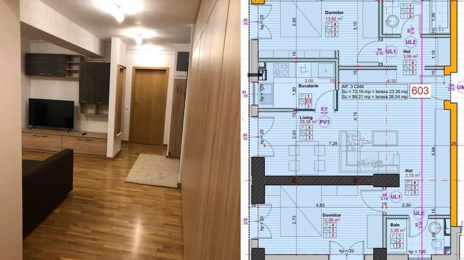 Apartament 3 camere premium | ICON Residence – Banu Manta | Parcare - Poză 9