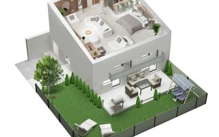 Vila urbana finalizata - te poti muta imediat. Comision 0 - Poză 15