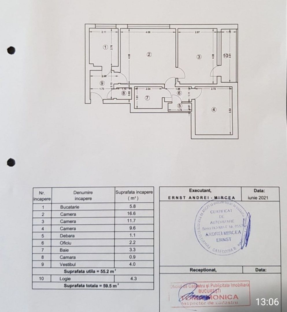 Apartament Smart Home cu 3 camere pe bd. Ion Mihalache - Poză 9