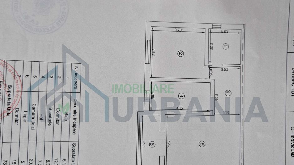 Apartament 3 camere, Valea Lupului, str. Mestecanis, 75 mp, parter - Poză 8