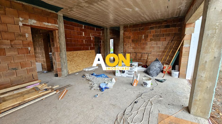 Casa nouă 123 mp utili, semifinisată, 535 mp teren, pod mansardabil - Poză 10