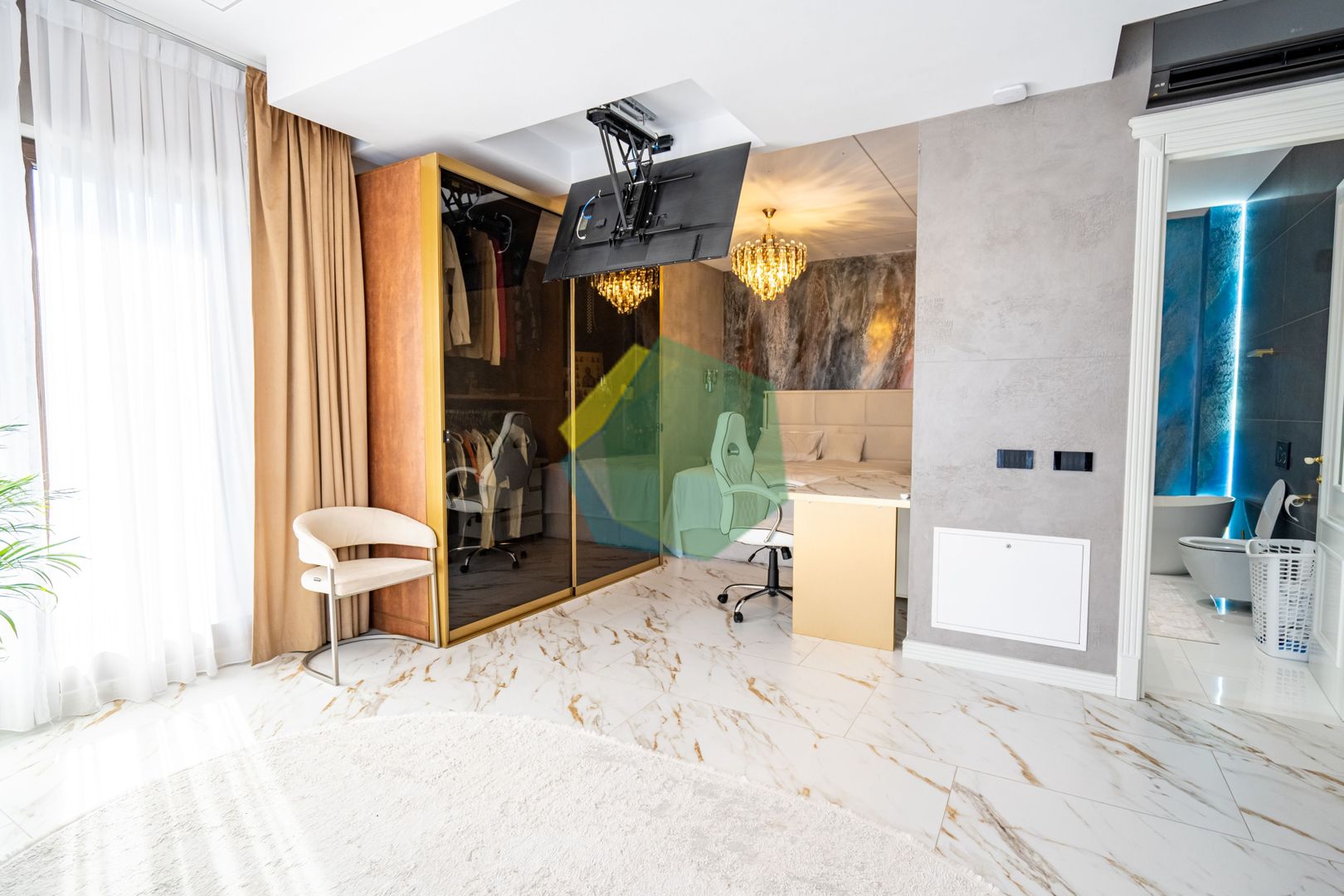 VILA ULTRA-LUX/ OTOPENI CENTRAL/SMART HOME/PISCINA - Poză 23