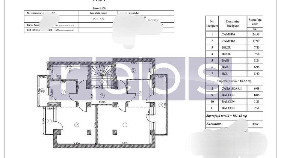 VANZARE | VILA DEOSEBITĂ | ZONA PARC CIRCULUI BARBU VACARESCU | 450MP - Poză 32