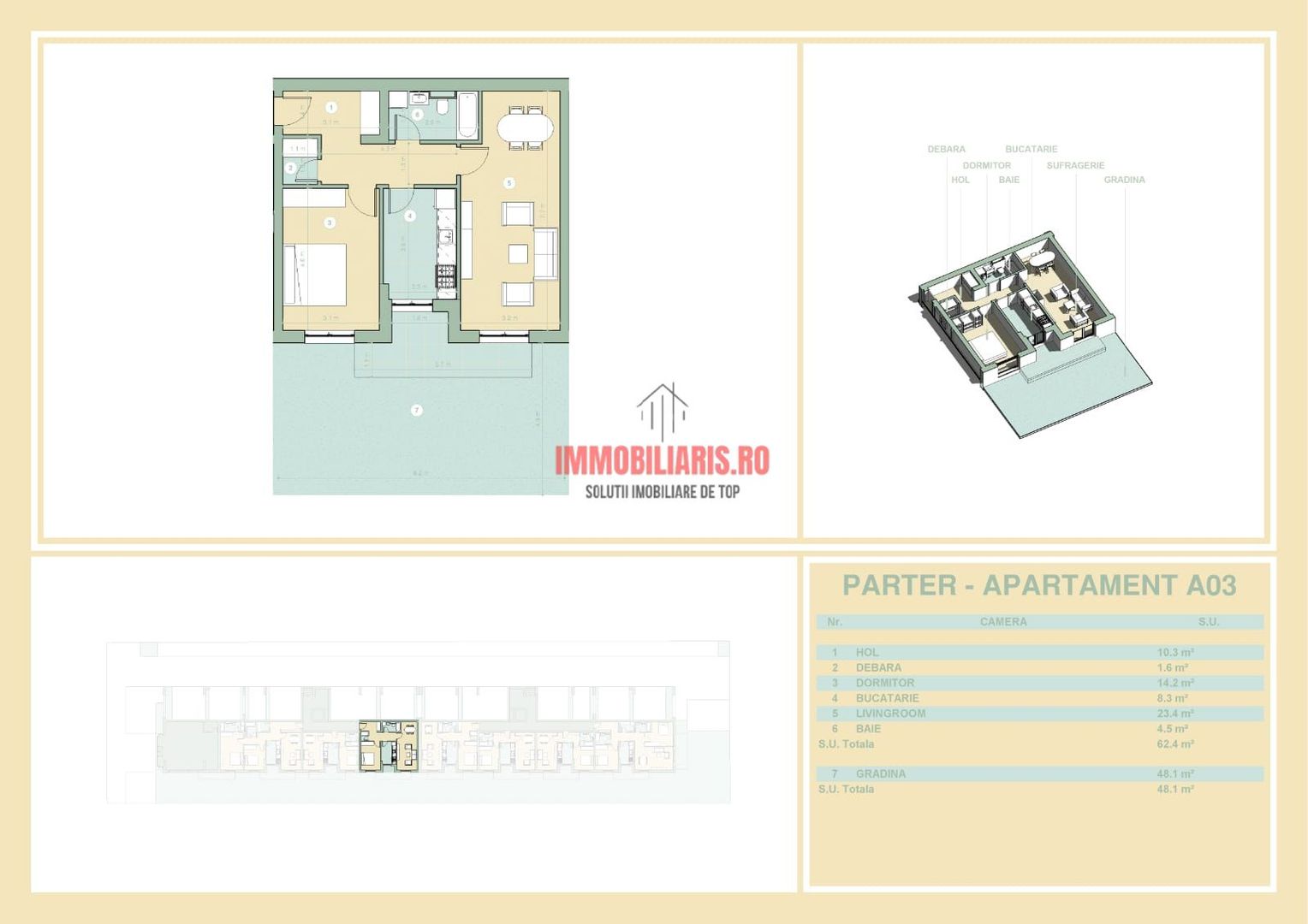 Nicolae Teclu - Gradina Privata - Direct Dezvoltator - Schiță 3