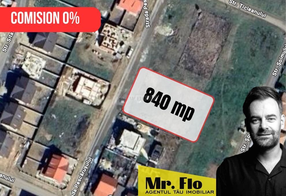 Teren de vânzare – Moșnița Nouă, Strada Pescărușului - Poză 1