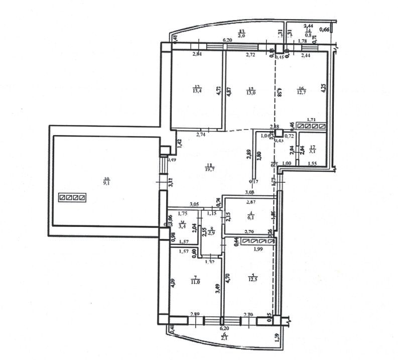 Vânzare, Penthouse, 4 camere, strada Moldova, Ialoveni - Poză 31