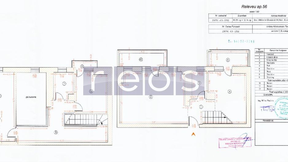 VANZARE DUPLEX BELVEDERE RESIDENCE |92 MP|2 LOCURI PARCARE|OCAZIE - Schiță 18
