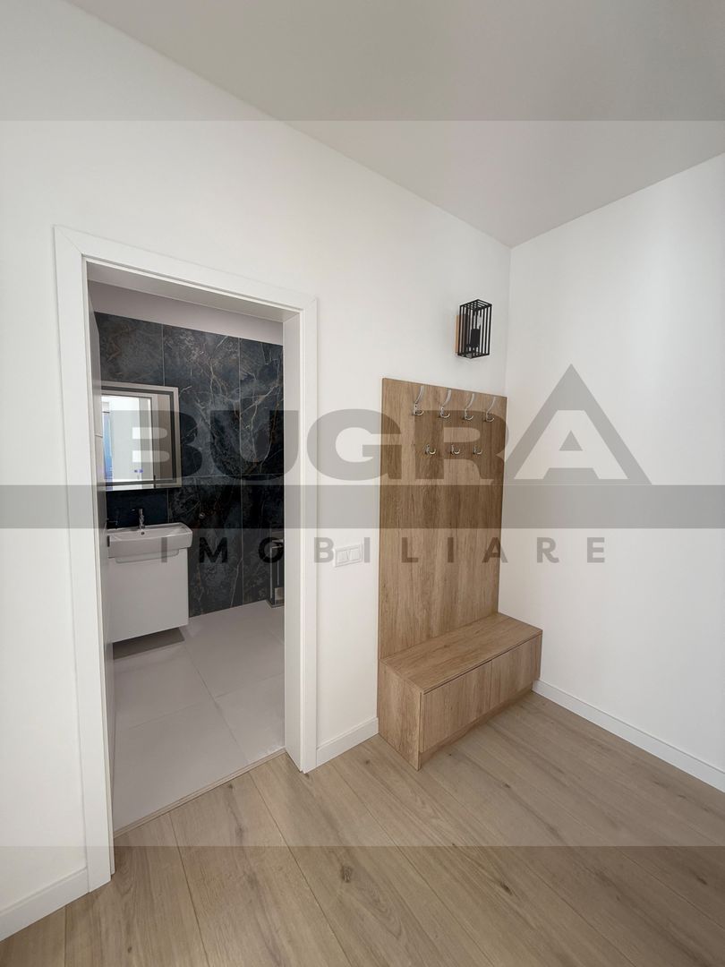 Apartament cu 4 camere, 100 mp, parcare,  gradina,  zona L. Merlin - Poză 18