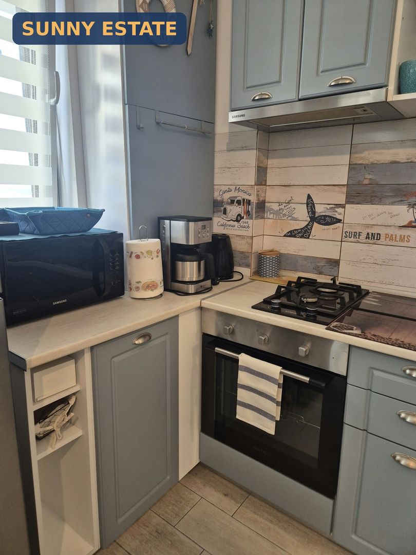 Ap. 2 camere de vânzare, vedere la mare, mobilat, Astoria, Mamaia Nord - Poză 5