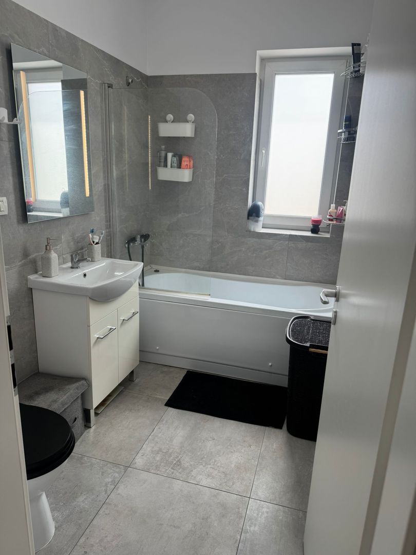 Giroc | 2 Camere | Etaj 1 | Mobilat si Utilat | Curte comuna | - Poză 11