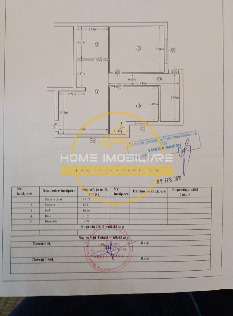 Apartament 3 camere, decomandat,  73MP Mobilat & Utilat - 📍 Breazu - Poză 13