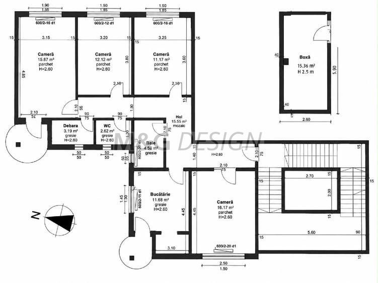 Apartment 4 camere-Parcul Botanic-Pta Marasti - Poză 11